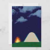 Invitation à une fête d'anniversaire avec nuitée b (Dos)