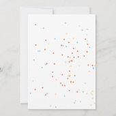 Invitation à une fête d'anniversaire cirque pour e (Dos)