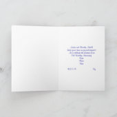 Invitation à une fête d'anniversaire de 25 ans arg (Intérieur)
