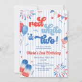 Invitation à une fête d'anniversaire de 2 ans - 4 (Devant)