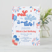 Invitation à une fête d'anniversaire de 2 ans - 4 (Debout devant)