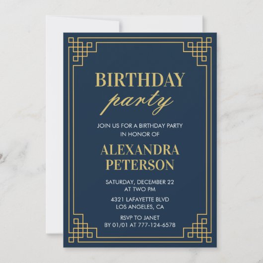 Invitation à une fête d'anniversaire de 3 ans Fill (Devant)