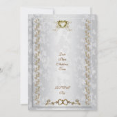 Invitation à une fête d'anniversaire de 50 ans ave (Dos)