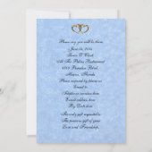 Invitation à une fête d'anniversaire de 50 ans pou (Dos)