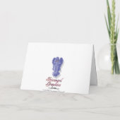 Invitation à une fête d'anniversaire de 50 ans rou (Dos)