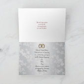 Invitation à une fête d'anniversaire de 50 ans rou (Intérieur)
