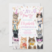 Invitation à une fête d'anniversaire de chat, Thèm (Devant)