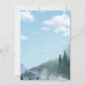 Invitation à une fête d'anniversaire de dragon Ann (Dos)