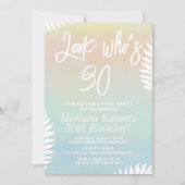 Invitation à une fête d'anniversaire de fête d'été (Devant)