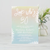 Invitation à une fête d'anniversaire de fête d'été (Debout devant)
