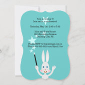 Invitation à une fête d'anniversaire de garçon mag (Dos)
