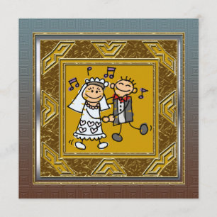 Invitation à une fête d'anniversaire de mariage