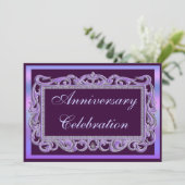 Invitation à une fête d'anniversaire de mariage (Debout devant)