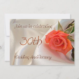 Invitation à une fête d'anniversaire de mariage 30
