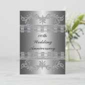 Invitation à une fête d'anniversaire de mariage de (Debout devant)