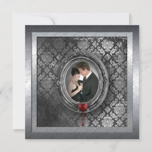 Invitation à une fête d'anniversaire de mariage de (Devant)