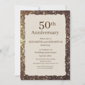 Invitation à une fête d'anniversaire de mariage de (Devant)