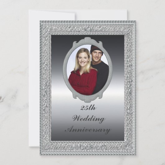 Invitation à une fête d'anniversaire de mariage de (Devant)