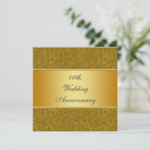 Invitation à une fête d'anniversaire de mariage de (Debout devant)