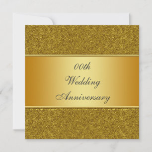 Invitation à une fête d'anniversaire de mariage de