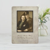 Invitation à une fête d'anniversaire de mariage vi (Debout devant)