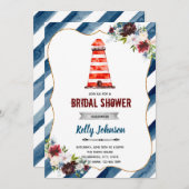 Invitation à une fête d'anniversaire de phare naut (Devant / Derrière)