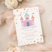 Invitation à une fête d'anniversaire de Princesse