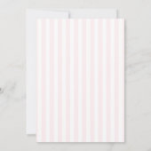 Invitation à une fête d'anniversaire de princesse (Dos)