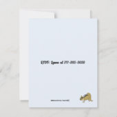 Invitation à une fête d'anniversaire de Tamias et (Dos)