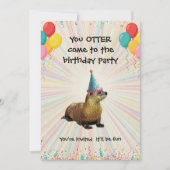 Invitation à une fête d'anniversaire d'enfant - Vo (Devant)