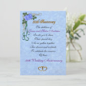 Invitation à une fête d'anniversaire des 50 ans po (Debout devant)