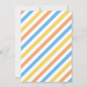 Invitation à une fête d'anniversaire d'expérience  (Dos)