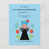 Invitation à une fête d'anniversaire d'une chanteu (Devant)