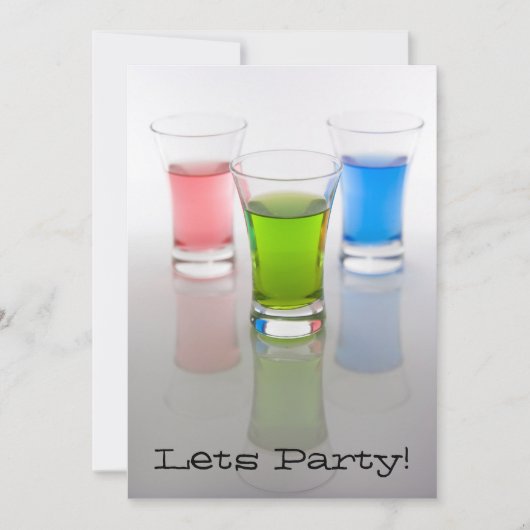 Invitation à une fête d'anniversaire / enterrement (Devant)