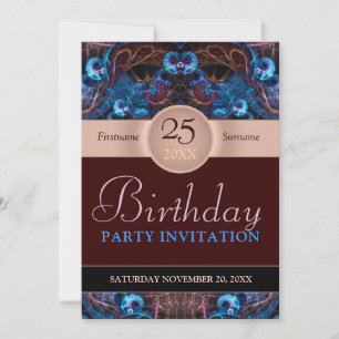 Invitation à une fête d'anniversaire Fantasy Dream