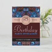 Invitation à une fête d'anniversaire Fantasy Dream (Debout devant)