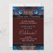 Invitation à une fête d'anniversaire Fantasy Dream (Dos)