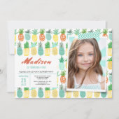 Invitation à une fête d'anniversaire | Fruit d'ana (Devant)