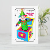 Invitation à une fête d'anniversaire, Jack dans la (Debout devant)