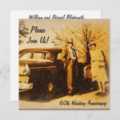 Invitation à une fête d'anniversaire marquant (Devant / Derrière)