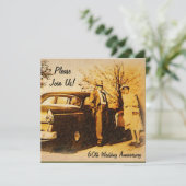 Invitation à une fête d'anniversaire marquant une  (Debout devant)