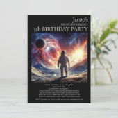 Invitation à une fête d'anniversaire neurodivergen (Debout devant)