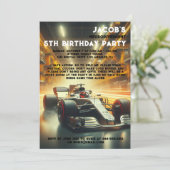 Invitation à une fête d'anniversaire neurodivergen (Debout devant)