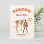 Invitation à une fête d'anniversaire occidentale F (Debout devant)