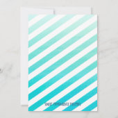 Invitation à une fête d'anniversaire Pool Party (Dos)
