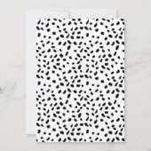 Invitation à une fête d'anniversaire pour chiot So (Dos)