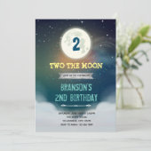 Invitation à une fête d'anniversaire pour deux sur (Debout devant)