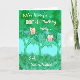 Invitation à une fête d'anniversaire pour garçon o