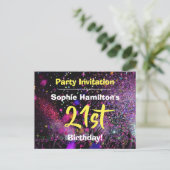 Invitation à une fête d'anniversaire pour les 21 a (Debout devant)