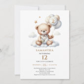 Invitation à une fête d'anniversaire pour les 2 an (Devant)